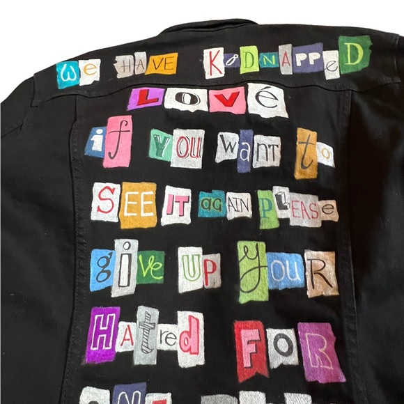 RARE Levis Artist Collab Jacket - Picture 3 of 6